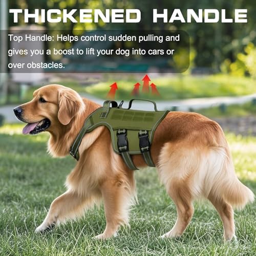 Dog Harness, Tactical No Pull for Small Sized Dog - Image 2