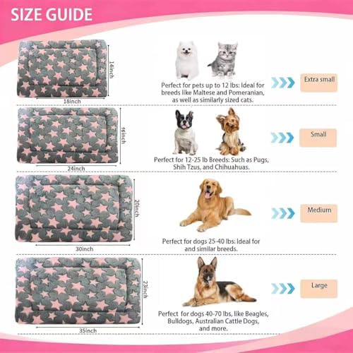 Dog Bed Mat - Soft Crate Pad for Kennel, Durable Pet Bed for Small Dogs & Cats - Image 4