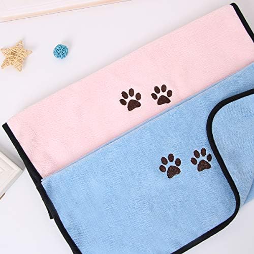 Pet Dog Cat Microfiber Drying Towel Ultra Absorbent Great - Image 4