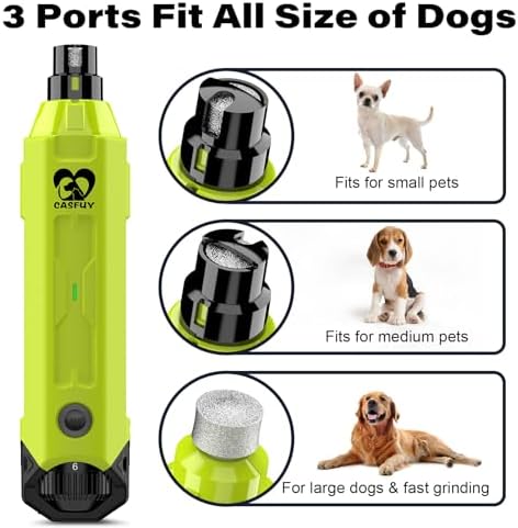 Casfuy 6-Speed Dog Nail Grinder - Image 5