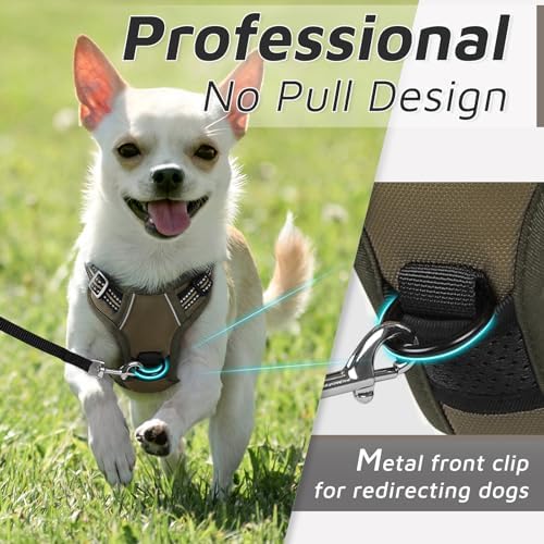 Eagloo Dog Harness for Small Dogs, No Pull Pet Vest - Image 3