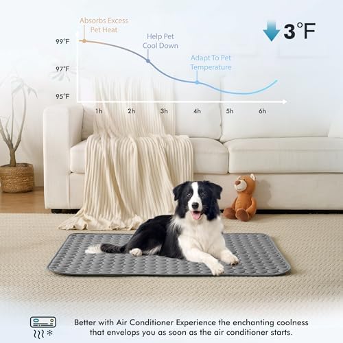 MICROCOSMOS Summer Cooling Mat & Sleeping Pad- Water Absorption Top, Easy Carry - Image 2