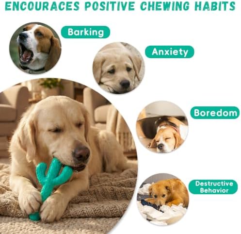 MewaJump Dog Chew Toys, Durable Rubber Dog Toys - Image 4