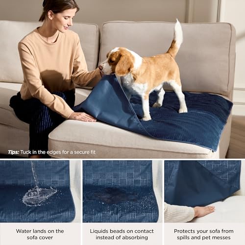 Bedsure Waterproof Couch Cover for Sofa and Dogs Quick Drying - Image 3