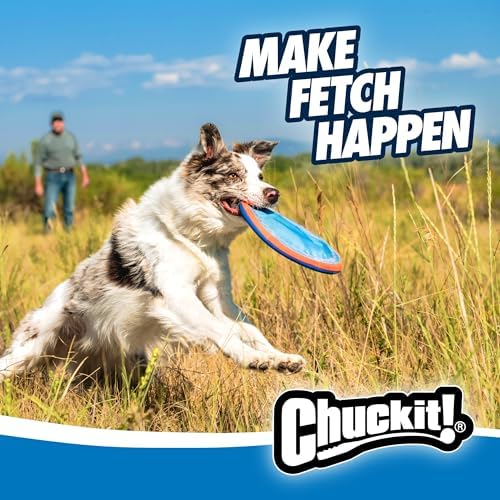Chuckit! Paraflight Flying Disc Dog Toy, Size Large, 1 Pack - Image 4