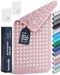 homerella Bathtub Mat Non Slip 28x16 Shower Mat Non Slip Anti Mold BPA Free by Homerella