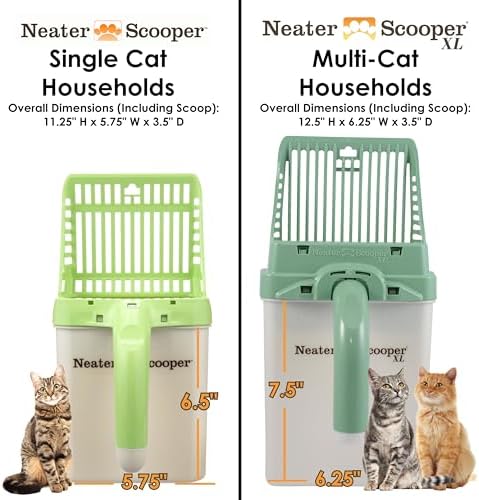 Neater Pet Brands Neater Scooper Standard Cat Litter Scoop, 15 Refill Bags – - Image 5