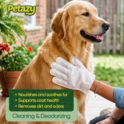 Petazy Pet Glove Wipes for Dogs & Cats - Image 2