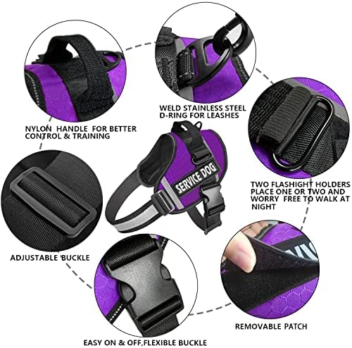 JSXD Dog Harness, No-Pull Service Dog Harness - Image 2