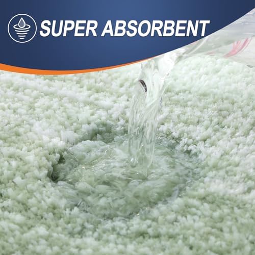 OLANLY Bathroom Runner Rug 40x24, Extra Soft Absorbent Microfiber Bath Rugs - Image 4