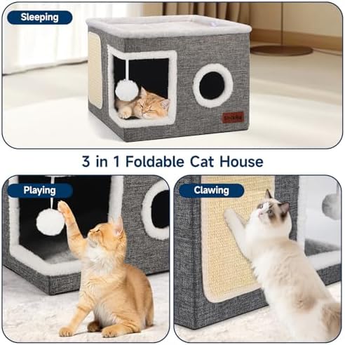 Shikha Cat House Bed for Indoor Cats - Image 5