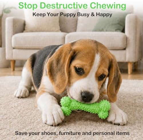 Puppy Toys, 6 Pack Dog Chew Toys, Teething Toys - Image 3