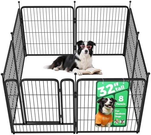 FXW Rollick Dog Playpen, Yard & RV Camping, 8 Panels by FXW