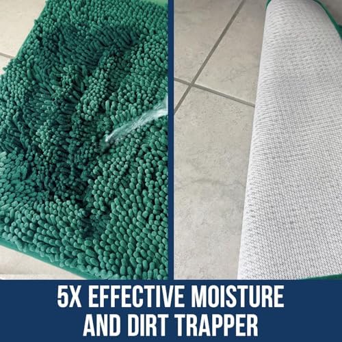Muddy Mat® | Chenille Bathroom Rugs Quick Dry Microfiber Mats Non Slip Washable - Image 3