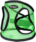 Bark Appeal Green Netted Step-in Dog Harness by BarkAppeal