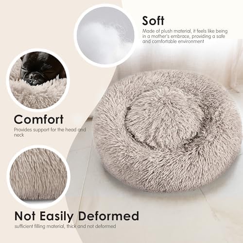 Extra Large Dog Beds, 36in Human Dog Anxiety Relief Comfort Bed - Image 4