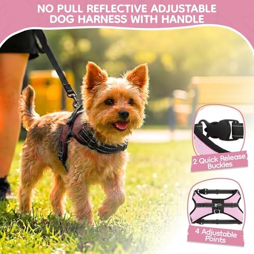 No Pull Reflective Adjustable Dog Harness - Image 2