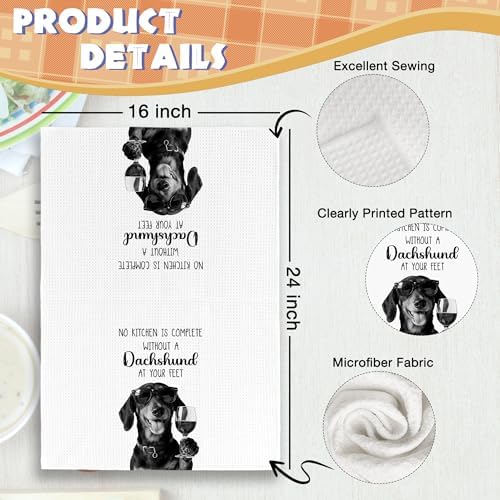 Dog Kitchen Towels Decor Set of 2 - Image 6