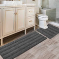 H.VERSAILTEX Bathroom Rugs Bath Rug Set 2 Piece Bathroom Contour Rug Toilet Mat by HVERSAILTEX