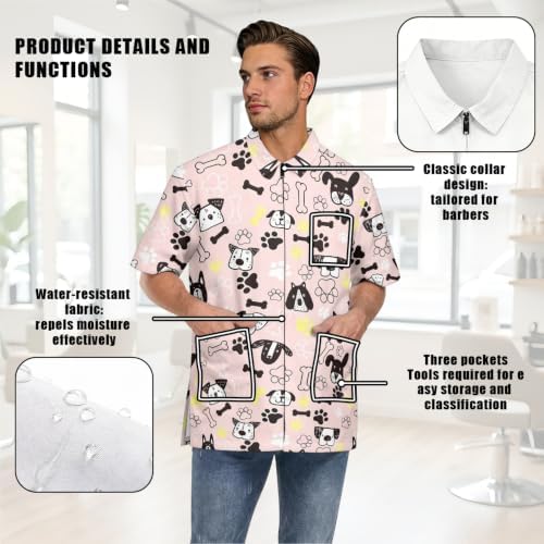 Dog Grooming Apron Waterproof, Professional Design Water Hair Proof - Image 6