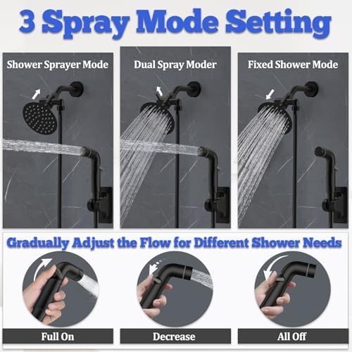 Dog Shower Attachment Metal, YDmeet Pet Shower Attachment - Image 2