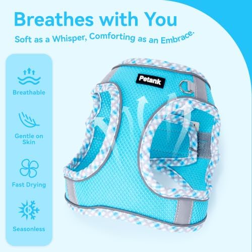 Petank Step in Dog Harness No Pull and Leash - Image 3