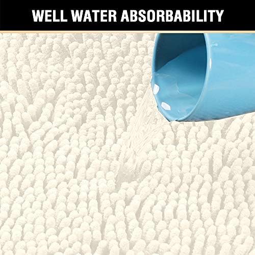 H.VERSAILTEX Bath Mat Bathroom Rug Bath Rugs - Image 5