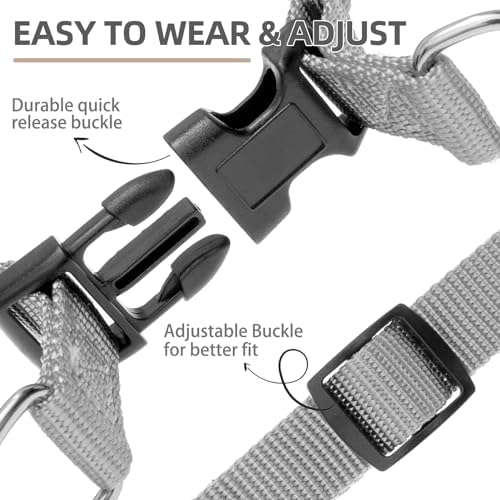 PUPTECK No Pull Dog Harness Medium Sized Step-in Adjustable Puppy Vest - Image 3