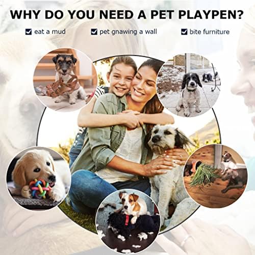 BestPet | Dog Playpen | 32", 8 Panels | Heavy Duty Metal Pet Exercise Pen - Image 2