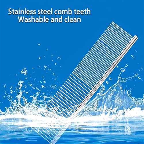 4 PCS Stainless-Steel Comb Dog Combs - Image 6