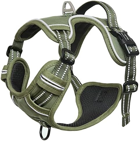 HEELE Dog Harness, No Pull Adjustable Padded Reflective Harness - Image 6