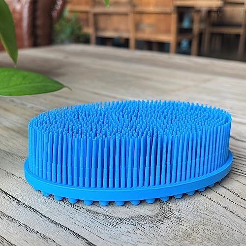 Premium Sensory Brush for Kids or Autism, Soft Silicone Body Scrubber, 2 in 1 - Image 2