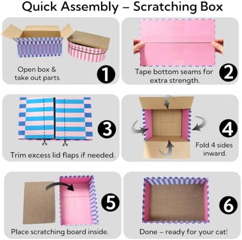 5 Pack Large Cat Scratcher Set - Image 5