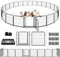 Kfvigoho Dog Playpen Outdoor Extra Wide 24 Panels Heavy Duty Dog Fence 32" by Committedtobetterpetlife