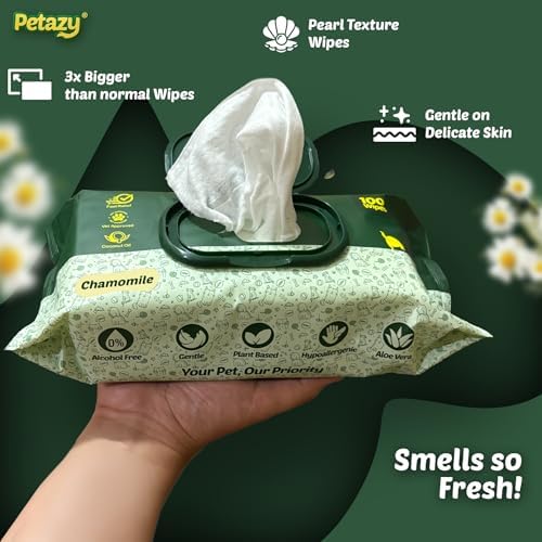 Petazy Pet Wipes for Dogs & Cats - Image 3