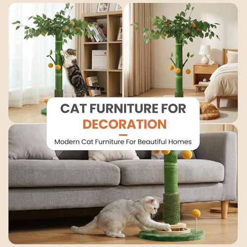 46" Extra Tall Cat Scratching Post - Image 6