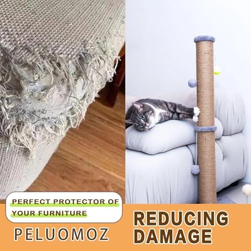 36'' Tall Cat Scratching Post for Indoor Cats - Image 4