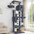 Hzuaneri Tall Cat Tree 84 Inch, Indoor Large Multi-Level Cat Tower by Hzuaneri
