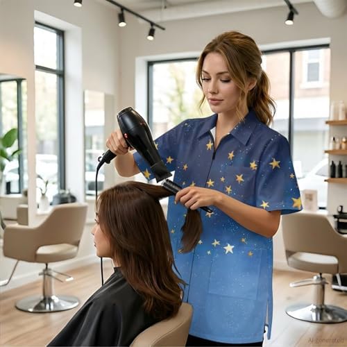 Stylist Smock, Professional Design Water & Hair Proof - Image 4