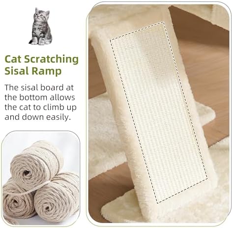 Gitelsnour Cat Tree Tower for Indoor Cats, Top Platform - Image 6