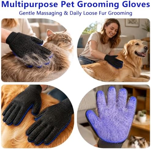 Pet Hair Removal Glove with Silicone Tips - Image 6