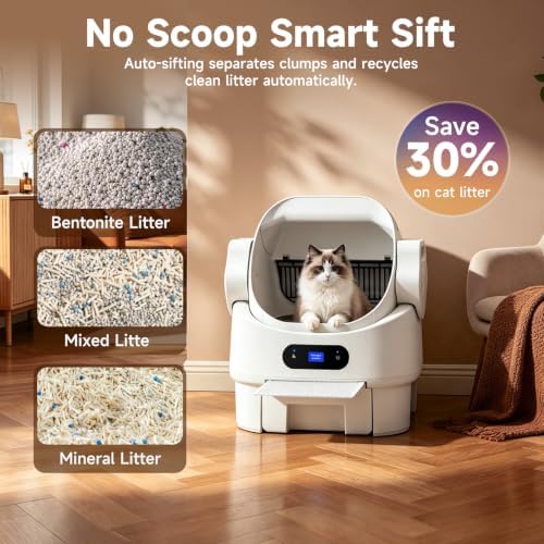 Automatic Self Cleaning Open Top Multiple Cat Litter Box - Image 4