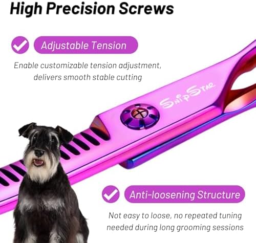 Professional 7" VG10 Curved Thinning Shears - Image 4