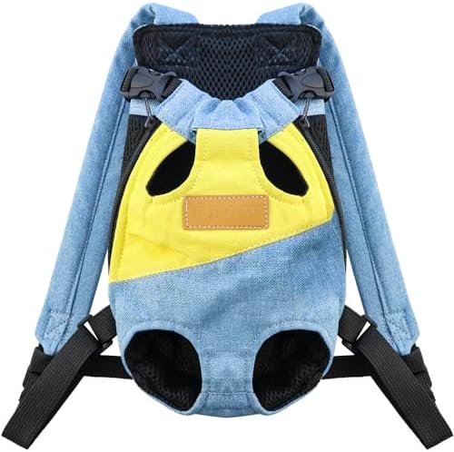 Pet Carrier Backpack, Adjustable Backpack Legs Out Easy-fit Chest Carrier by NAIHOD