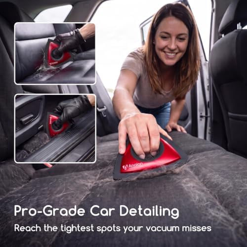Analan Mini Pet Hair Remover for Car Detailing Dog Hair Tool Brush - Image 2