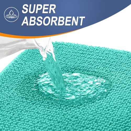 OLANLY Thick Memory Foam Bathroom Rugs 36x24, Soft Absorbent Bath Mat - Image 3