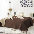 Waterproof Blanket Couch Cover for Dogs Non-Slip Pet Sofa Protector by TcksstexFauxFurDogBedCover
