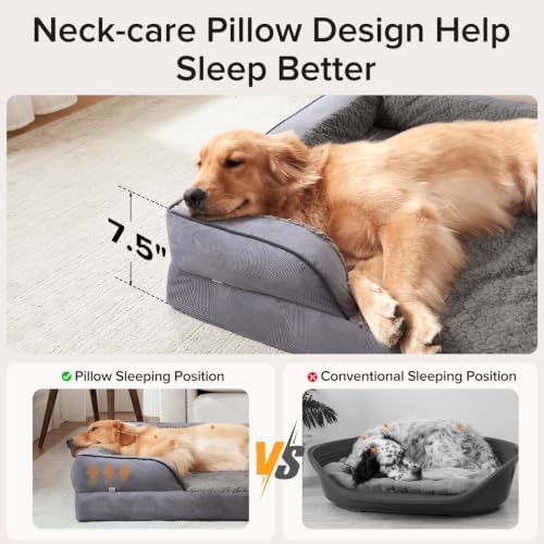 INVENHO Jumbo Orthopedic Dog Bed - Image 5
