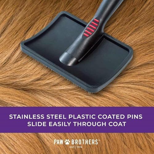 Paw Brothers Soft Pin Curved Slicker Brush - Image 5