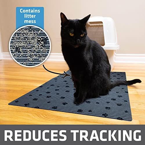 Drymate Cat Litter Box Mat, Litter Trapping Mat, Dark Grey - Image 2